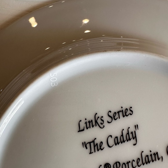 Vintage Golf Plates - Guy Buffet “Links Series”, set of 4 - Picture 8 of 10